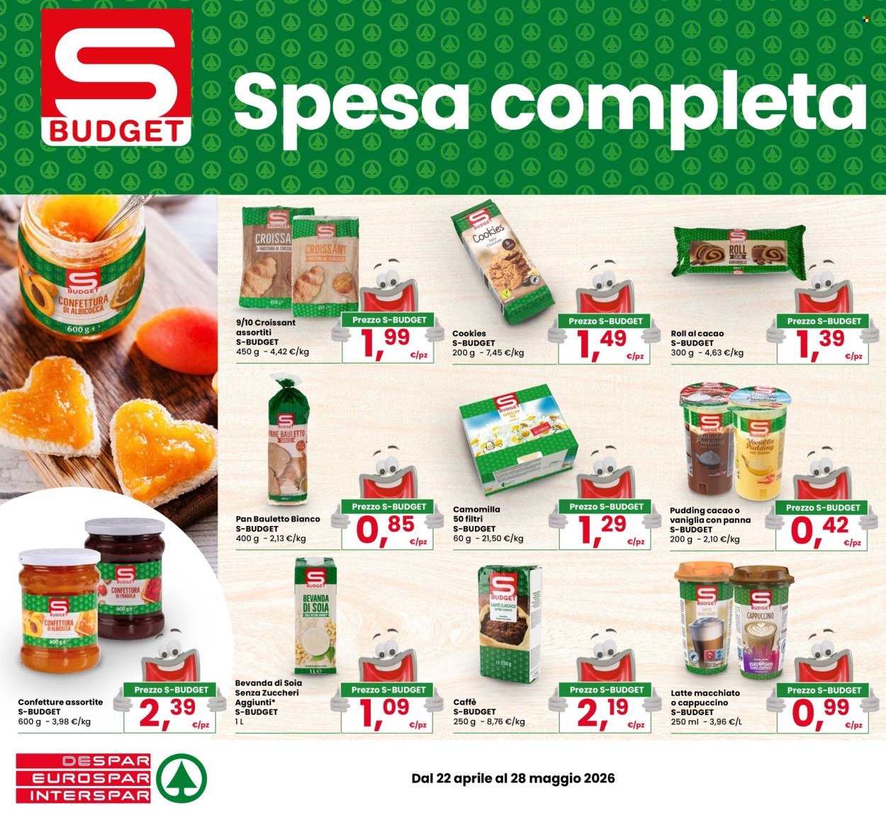 Volantino Eurospar - 22/4/2026 - 28/5/2026. Pagina 4