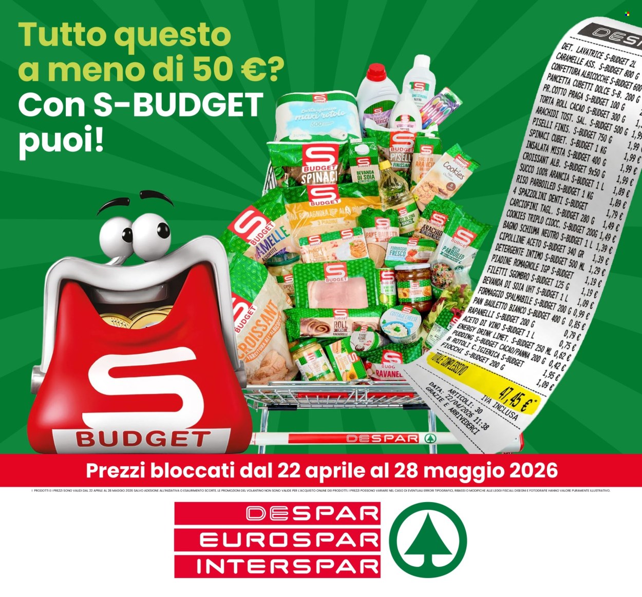 Volantino Eurospar - 22/4/2026 - 28/5/2026. Pagina 8