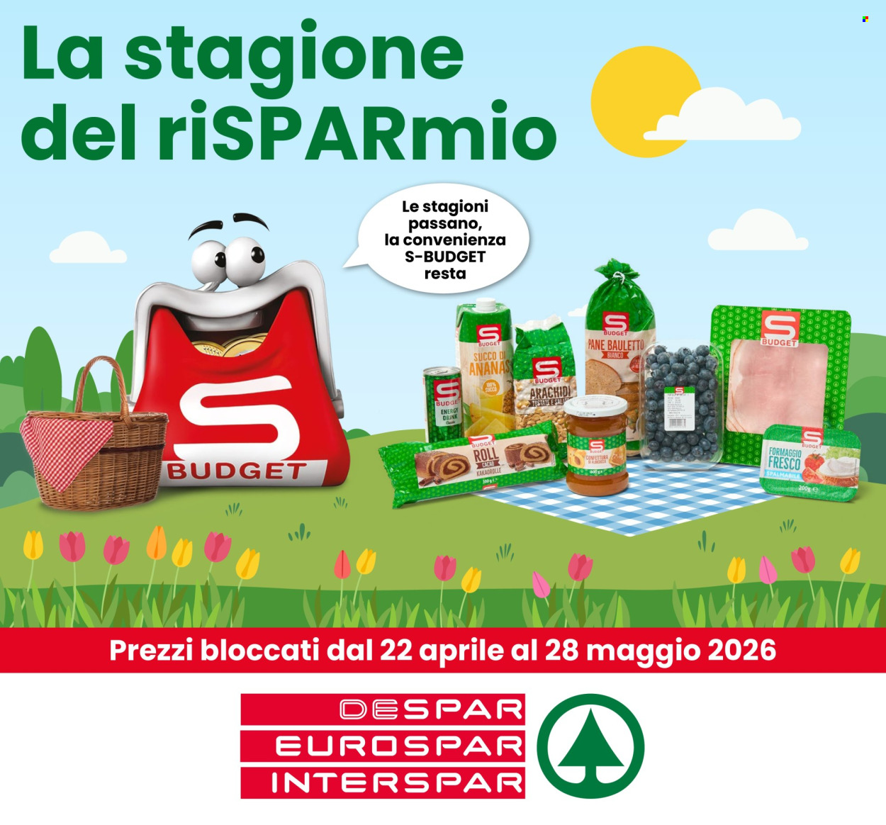 Volantino Interspar - 22/4/2026 - 28/5/2026. Pagina 1