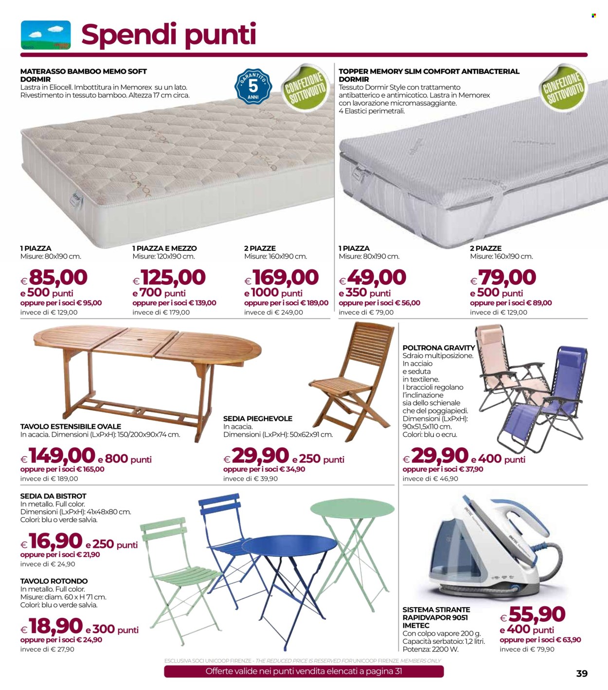 Volantino Coop - 23/4/2026 - 6/5/2026. Pagina 39