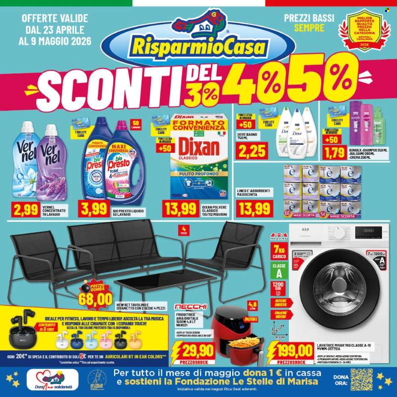 Volantino Risparmio Casa - 23/4/2026 - 9/5/2026.