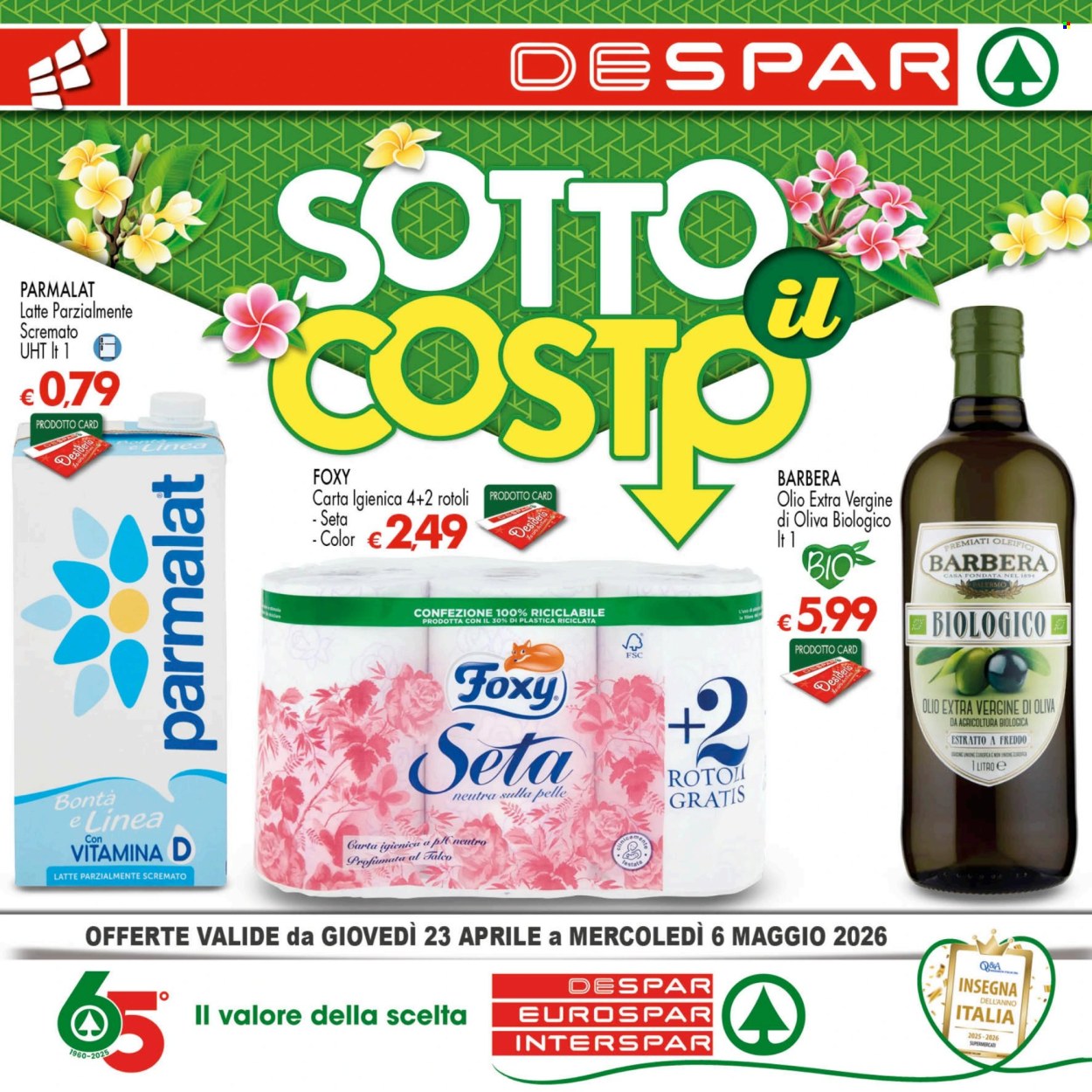 Volantino Eurospar - 23/4/2026 - 6/5/2026. Pagina 1