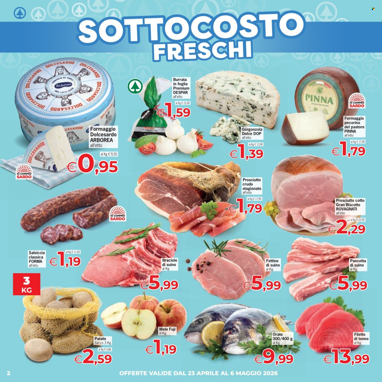 Volantino Eurospar - 23/4/2026 - 6/5/2026. Pagina 2