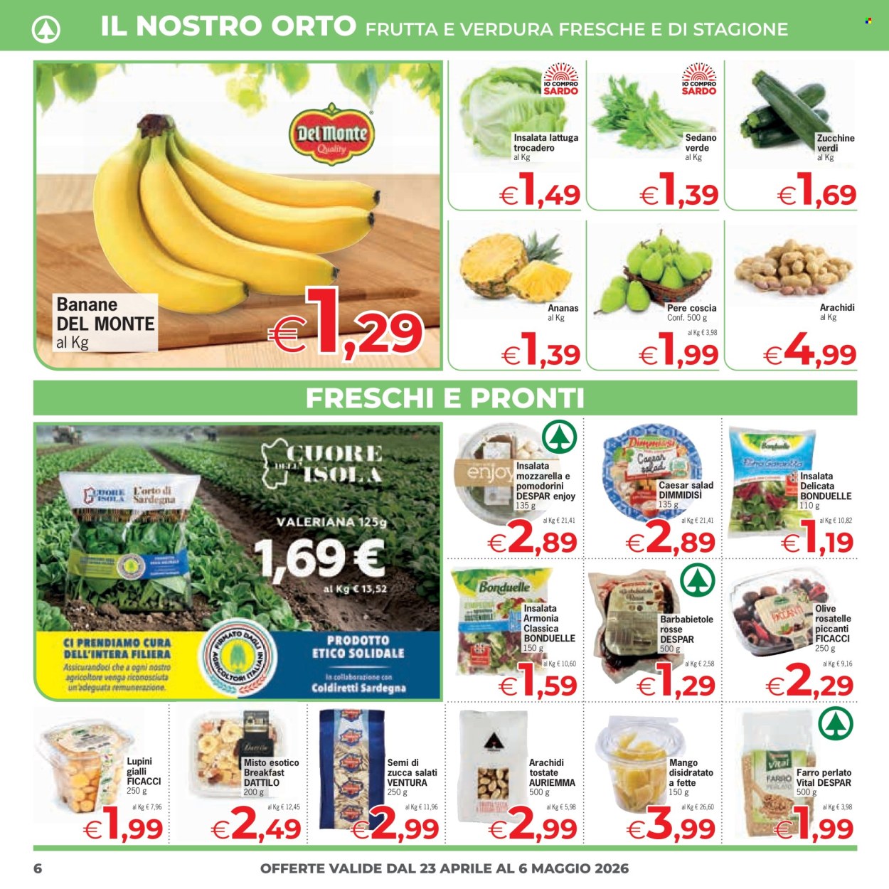 Volantino Eurospar - 23/4/2026 - 6/5/2026. Pagina 6
