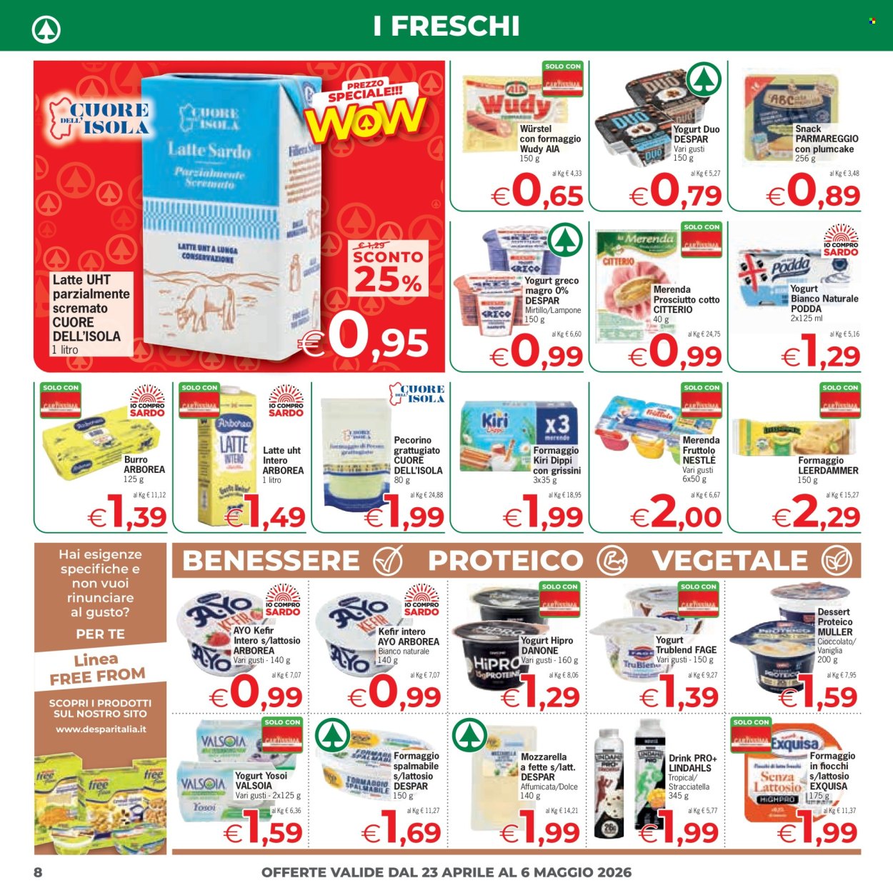 Volantino Eurospar - 23/4/2026 - 6/5/2026. Pagina 8