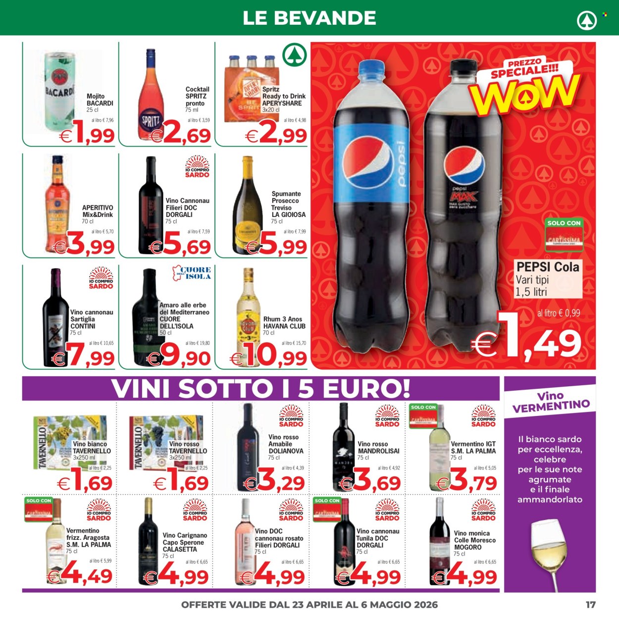 Volantino Eurospar - 23/4/2026 - 6/5/2026. Pagina 17
