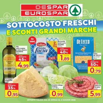 Volantino Eurospar - 23/4/2026 - 6/5/2026.