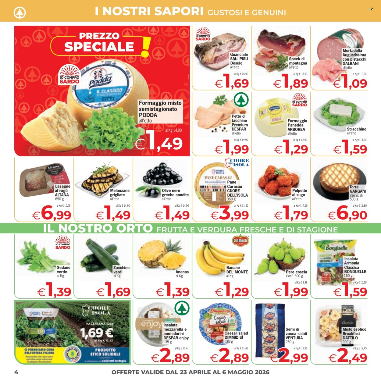 Volantino Eurospar - 23/4/2026 - 6/5/2026. Pagina 4