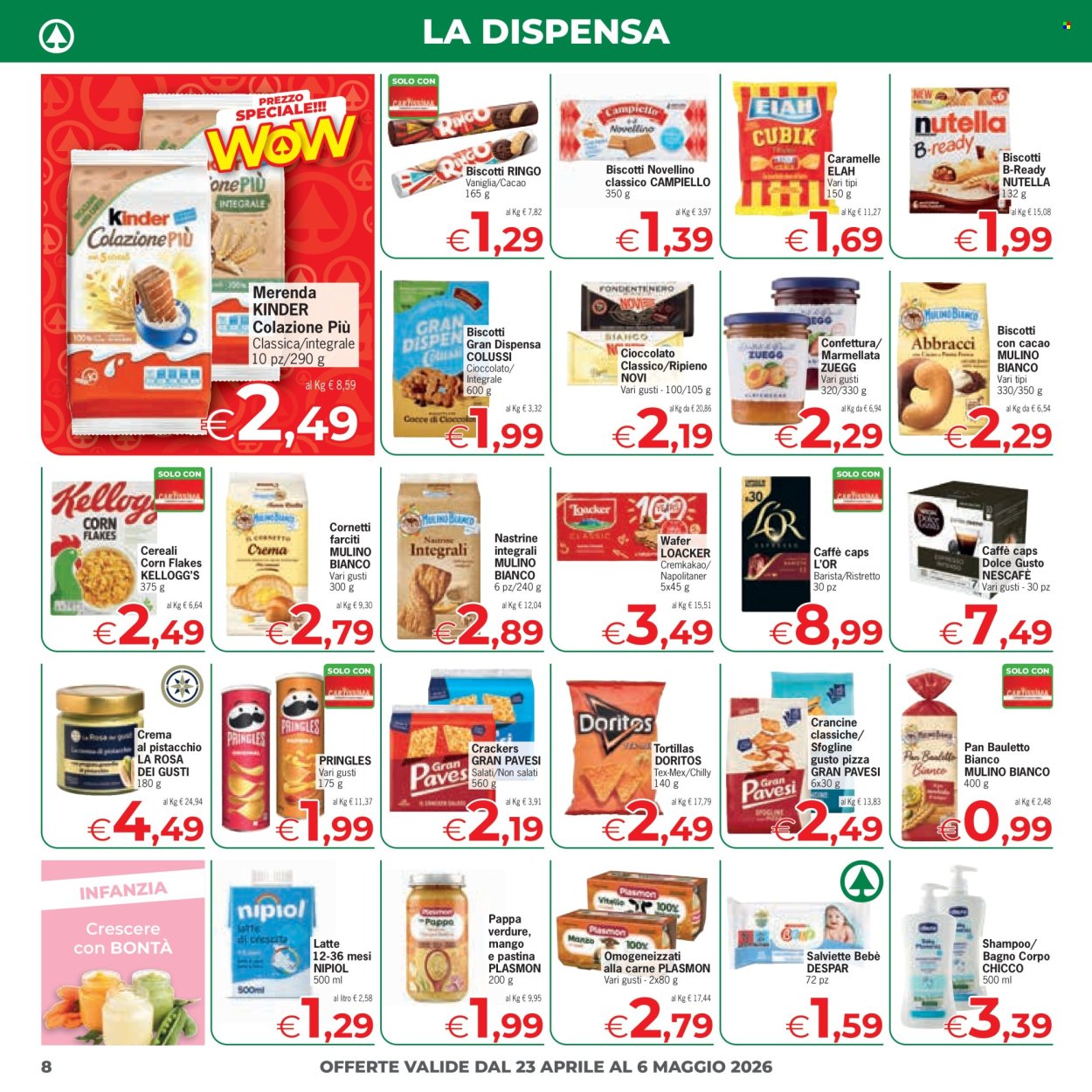 Volantino Eurospar - 23/4/2026 - 6/5/2026. Pagina 8