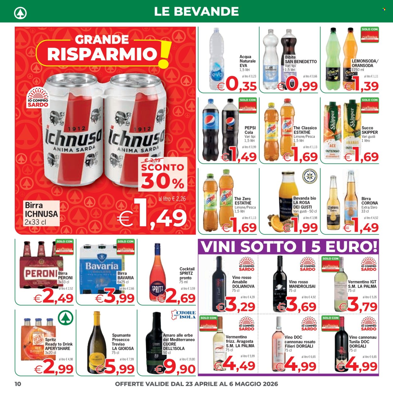 Volantino Eurospar - 23/4/2026 - 6/5/2026. Pagina 10