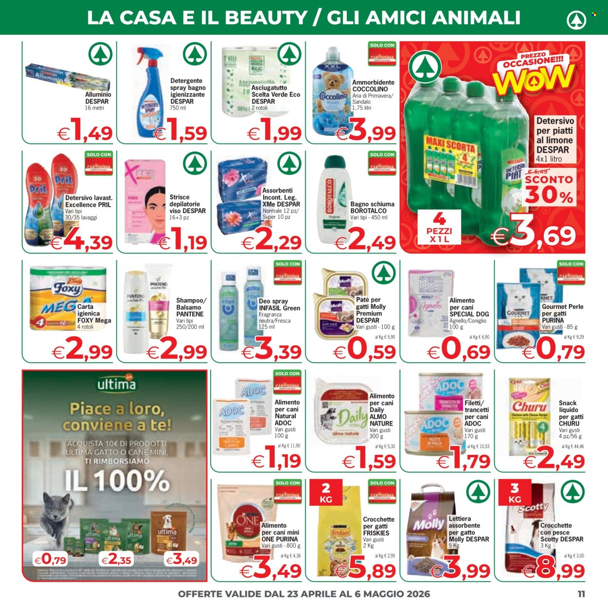 Volantino Eurospar - 23/4/2026 - 6/5/2026. Pagina 11