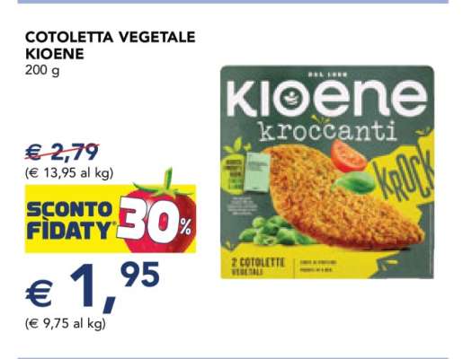 COTOLETTA VEGETALE KIOENE