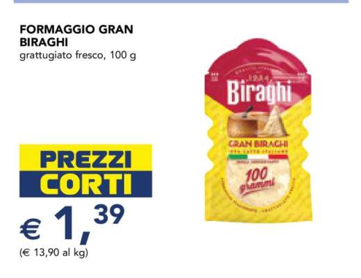 FORMAGGIO GRAN BIRAGHI