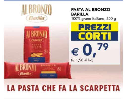 PASTA AL BRONZO BARILLA