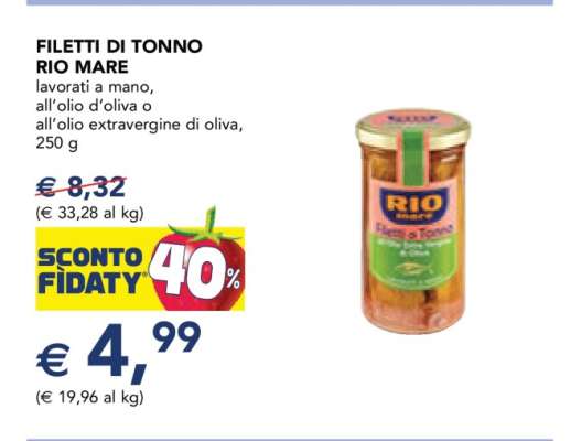 FILETTI DI TONNO RIO MARE
