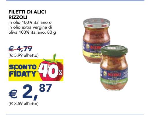 Filetti di Alici Rizzoli