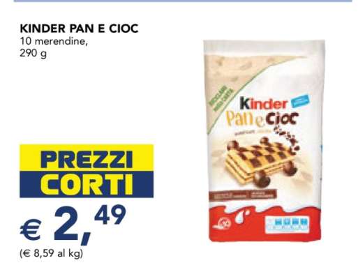 Kinder Pan e Cioc