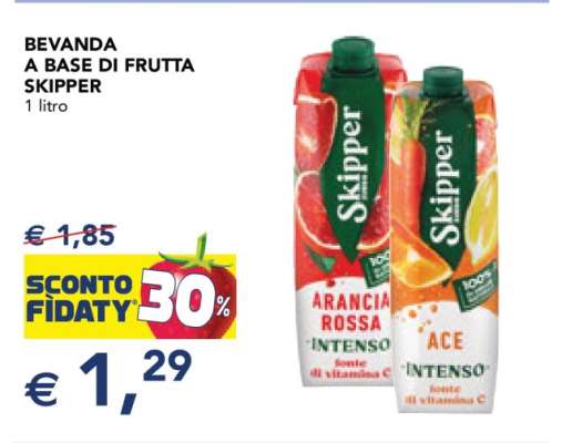 Bevanda a base di frutta Skipper