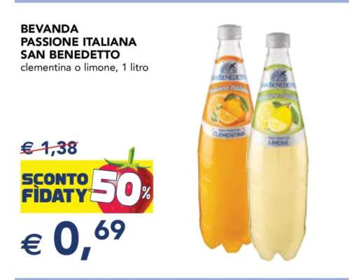 BEVANDA PASSIONE ITALIANA SAN BENEDETTO