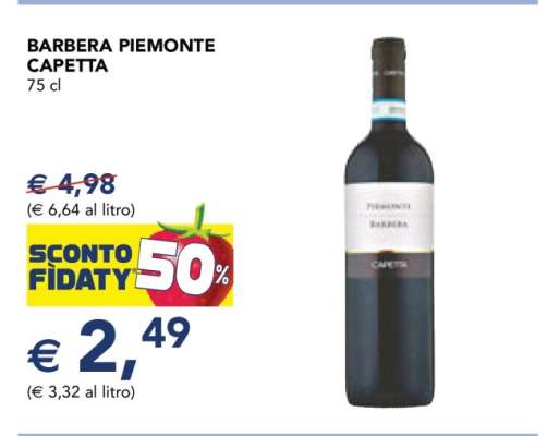 Barbera Piemonte Capetta