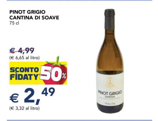 PINOT GRIGIO CANTINA DI SOAVE