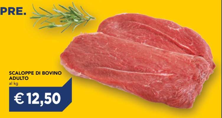 SCALOPPE DI BOVINO ADULTO