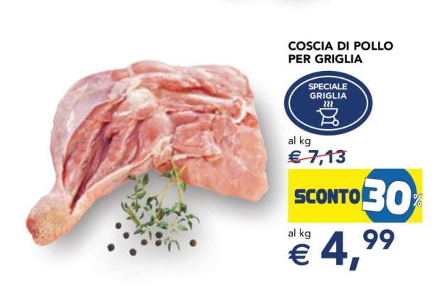 Coscia di Pollo per Griglia