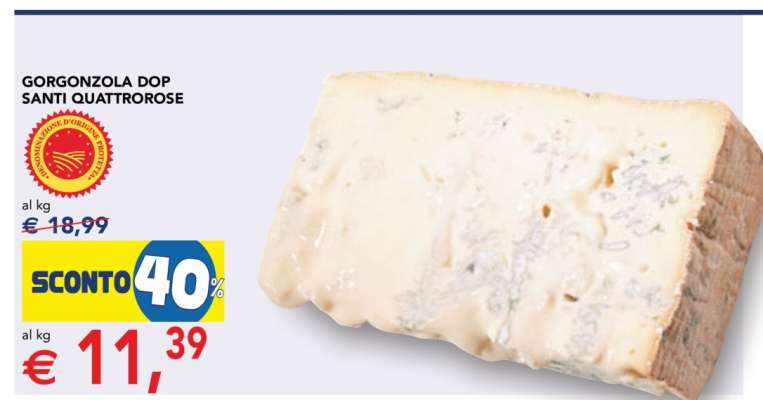 GORGONZOLA DOP SANTI QUATTROROSE