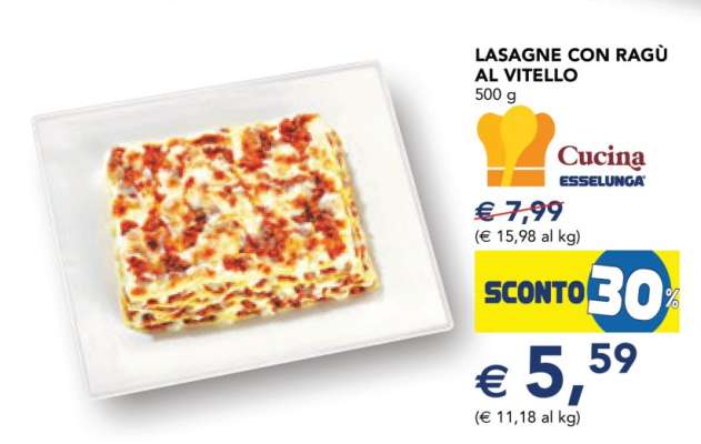 Lasagne con ragù al vitello