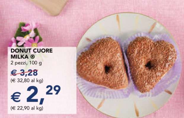 DONUT CUORE MILKA