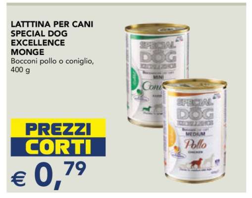 LATTINA PER CANI SPECIAL DOG EXCELLENCE MONGE