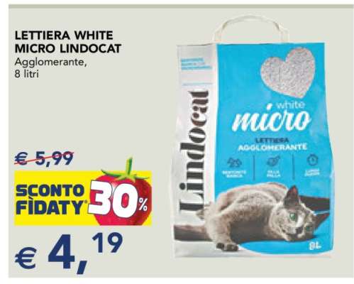 LETTIERA WHITE MICRO LINDOCAT