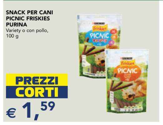 SNACK PER CANI PICNIC FRISKIES PURINA