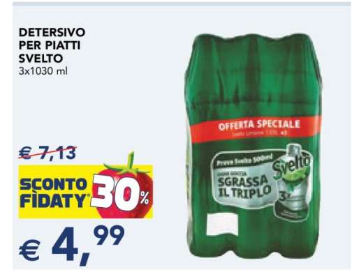 Detersivo per Piatti Svelto