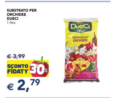 SUBSTRATO PER ORCHIDEE DUECI