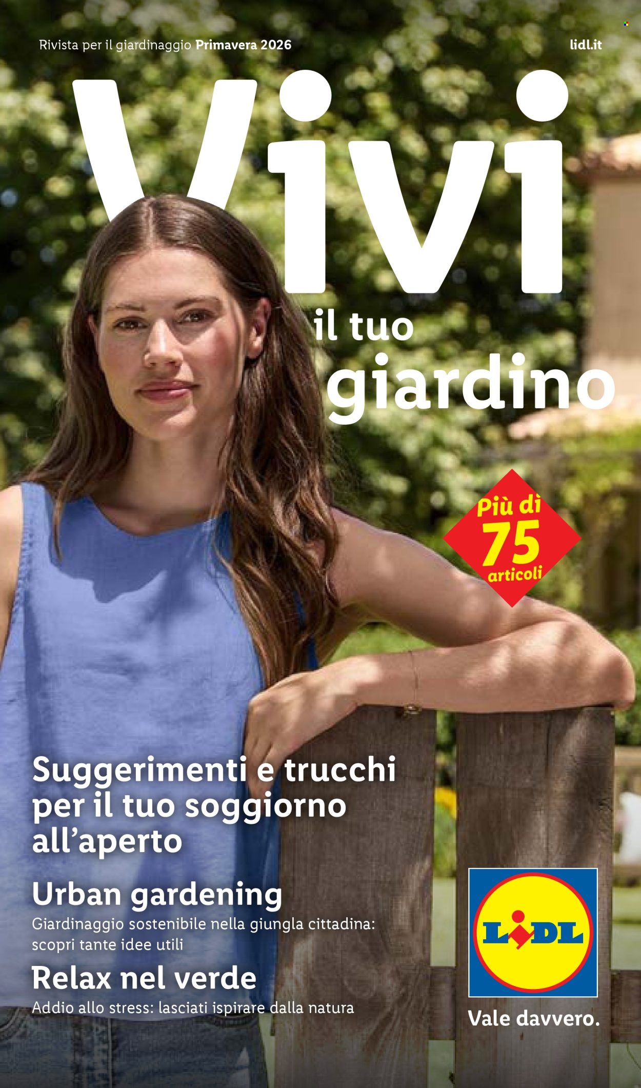 Leták Lidl. Strana 1
