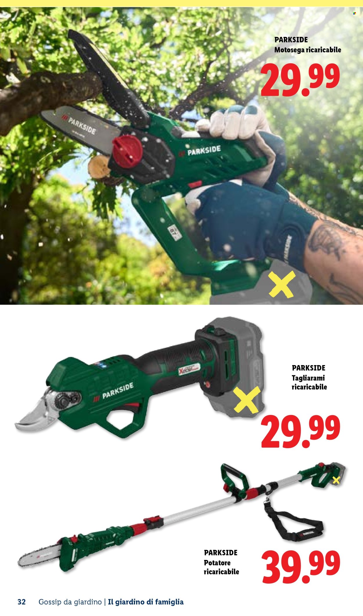 Leták Lidl. Strana 32
