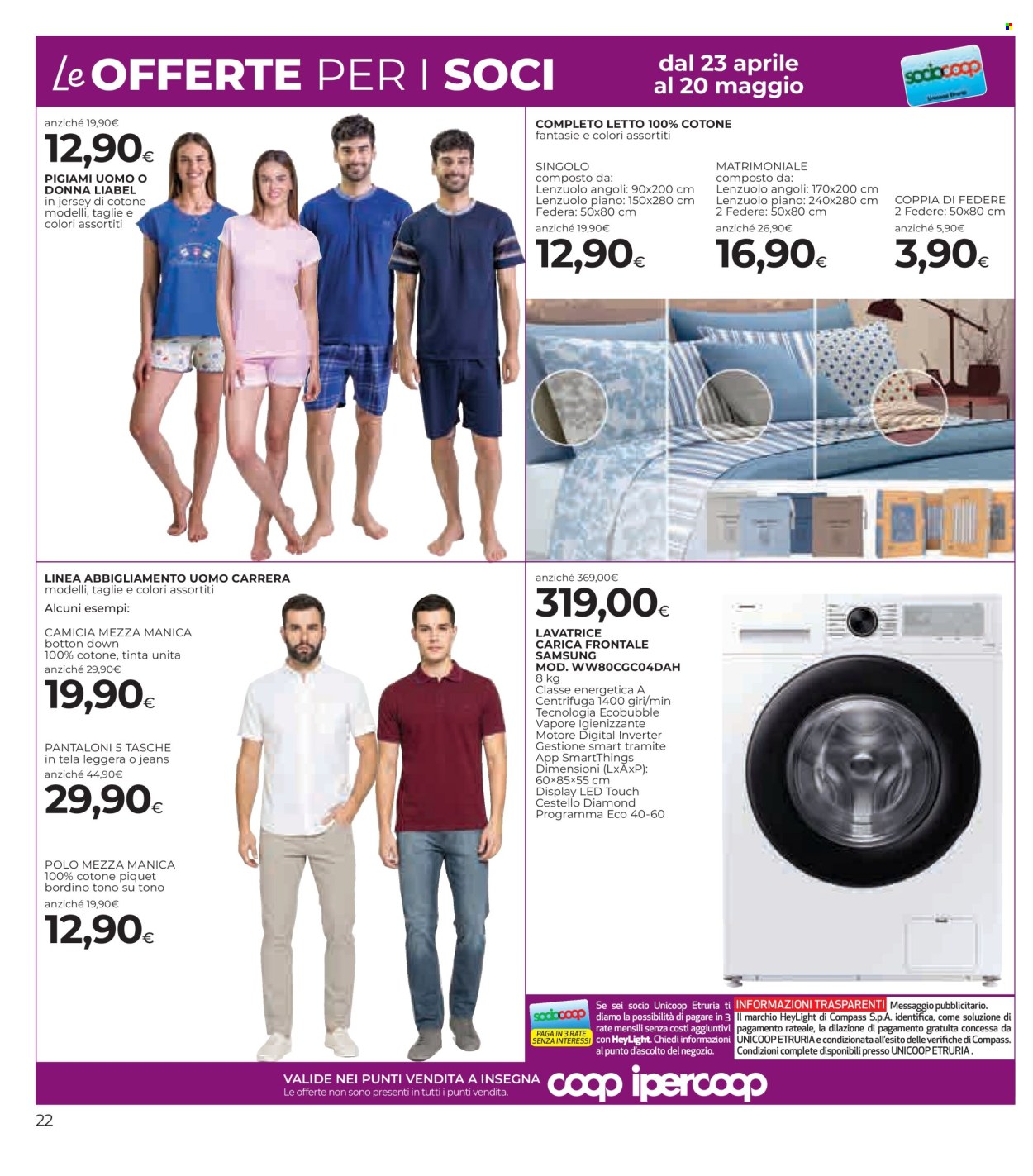 Volantino Coop - 23/4/2026 - 6/5/2026. Pagina 22