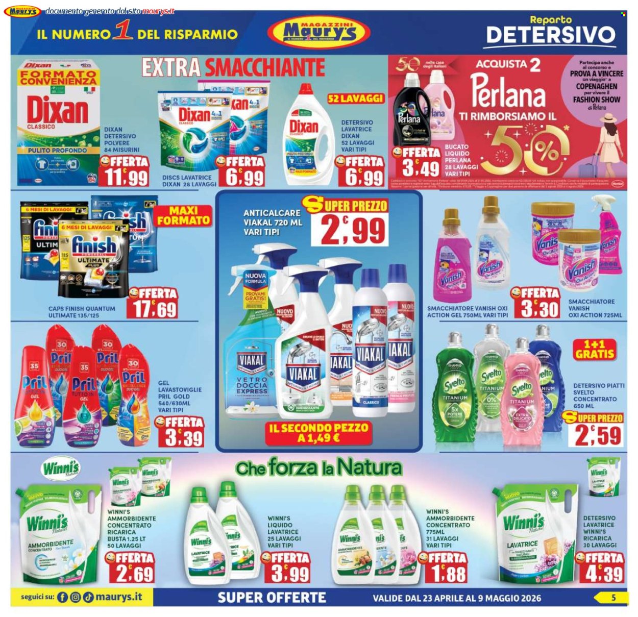 Volantino Maury's - 23/4/2026 - 9/5/2026. Pagina 5