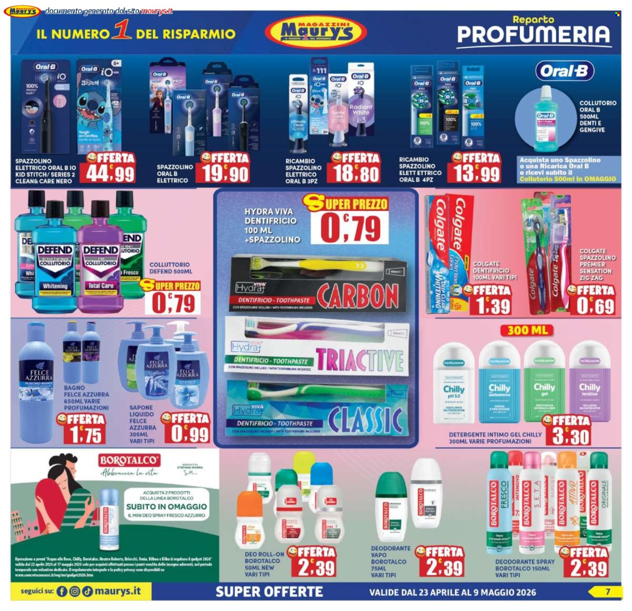 Volantino Maury's - 23/4/2026 - 9/5/2026. Pagina 7