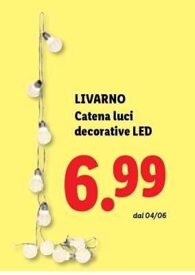 LIVARNO Catena luci decorative LED