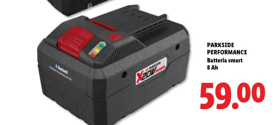 Parkside Performance Batteria smart 8 Ah
