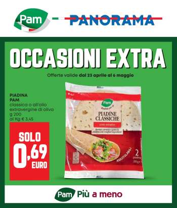 Volantino Pam Panorama - 23/4/2026 - 6/5/2026.