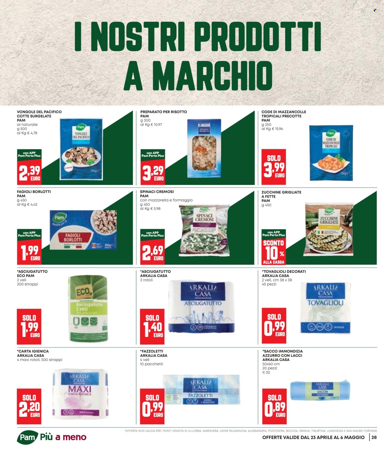 Volantino Pam Panorama - 23/4/2026 - 6/5/2026. Pagina 28