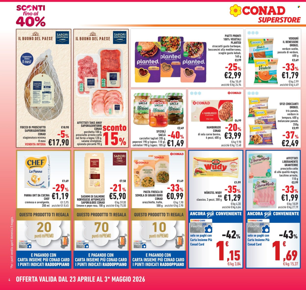 Volantino Conad Superstore - 23/4/2026 - 3/5/2026. Pagina 4