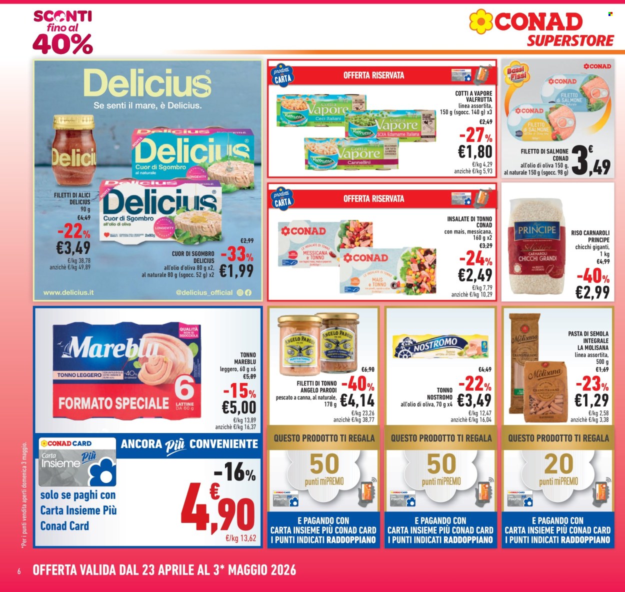 Volantino Conad Superstore - 23/4/2026 - 3/5/2026. Pagina 6
