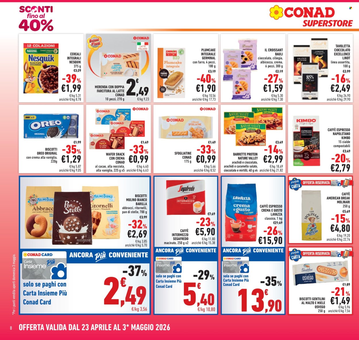Volantino Conad Superstore - 23/4/2026 - 3/5/2026. Pagina 8