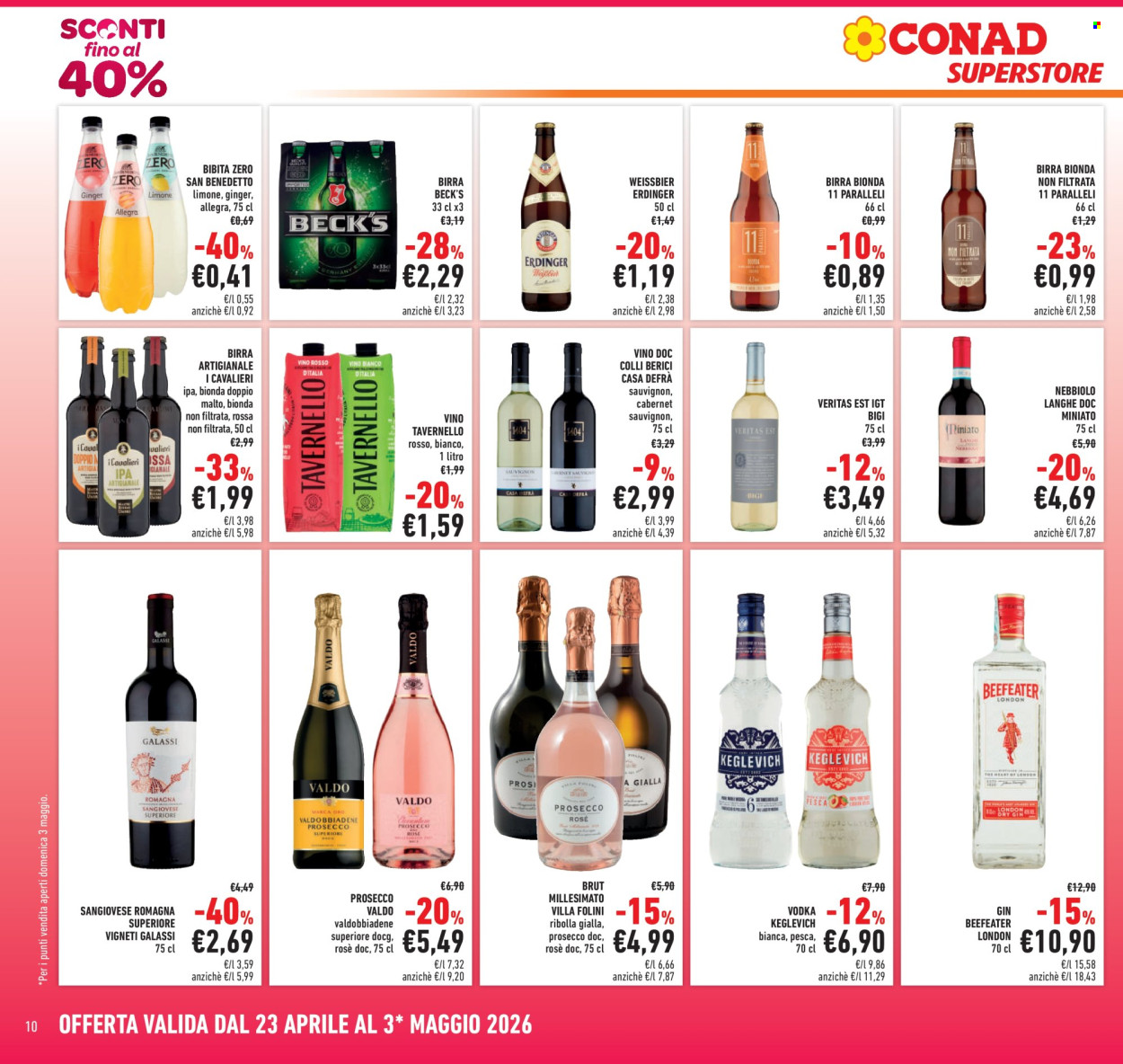 Volantino Conad Superstore - 23/4/2026 - 3/5/2026. Pagina 10