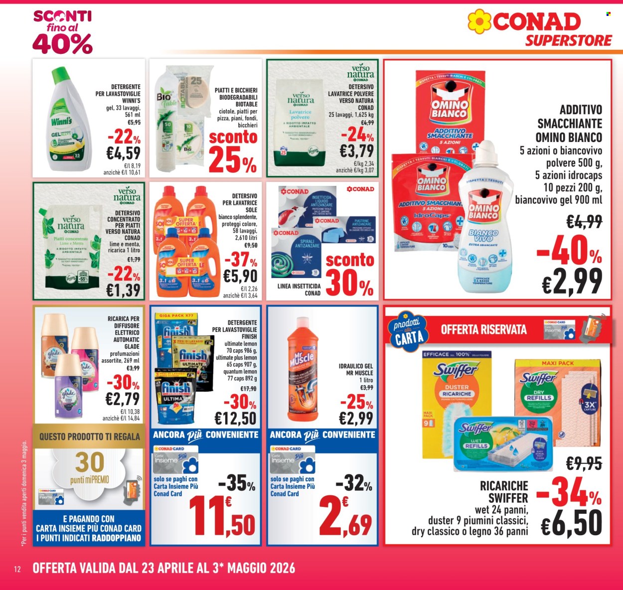 Volantino Conad Superstore - 23/4/2026 - 3/5/2026. Pagina 12