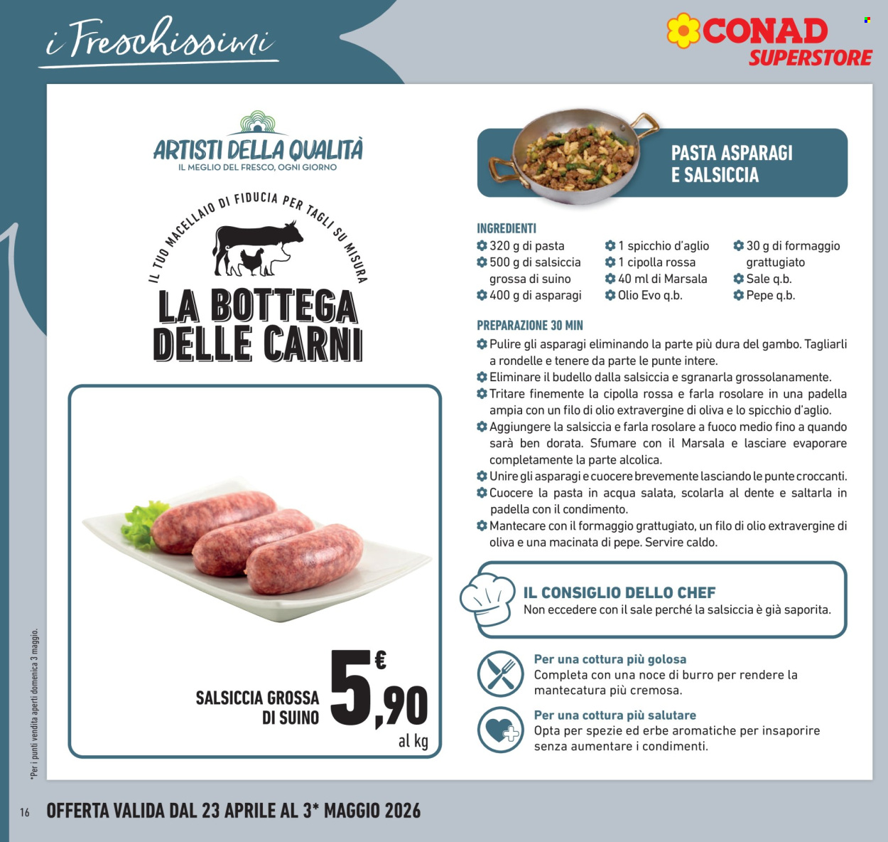 Volantino Conad Superstore - 23/4/2026 - 3/5/2026. Pagina 16